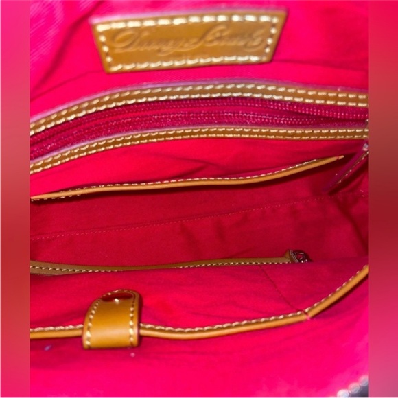 DOONEY & BOURKE SIGNATURE DB BOSTON SPEEDY TOP HANDLE BAG RARE EUC - Picture 9 of 10